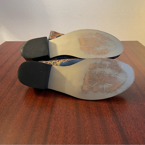 Suzani Satin Embroidered Boho Riding Boots - Picture 3 of 7